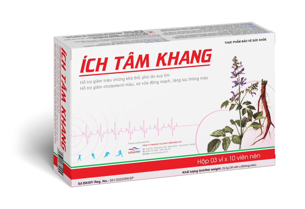 THỰC PHẨM BẢO VỆ SỨC KHỎE ÍCH TÂM KHANG